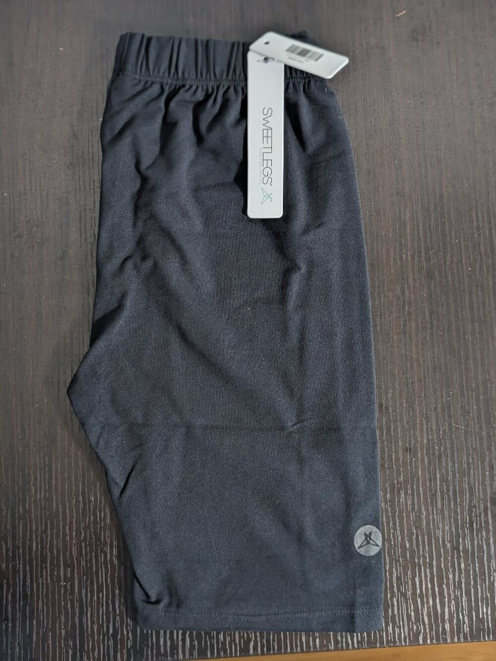 SweetLegs Biker Short - Black - Petite